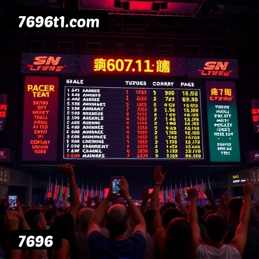 Streaming 4K no cassino ao vivo da 7696